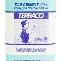 Клей для кафеля Terraco tile 2000