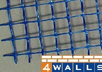 Сетка фасадная армирующая синяя 5х5 1м*50м